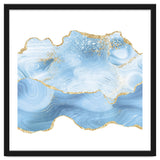 Blue & Gold Glitter Agate Texture 05 thumbnail