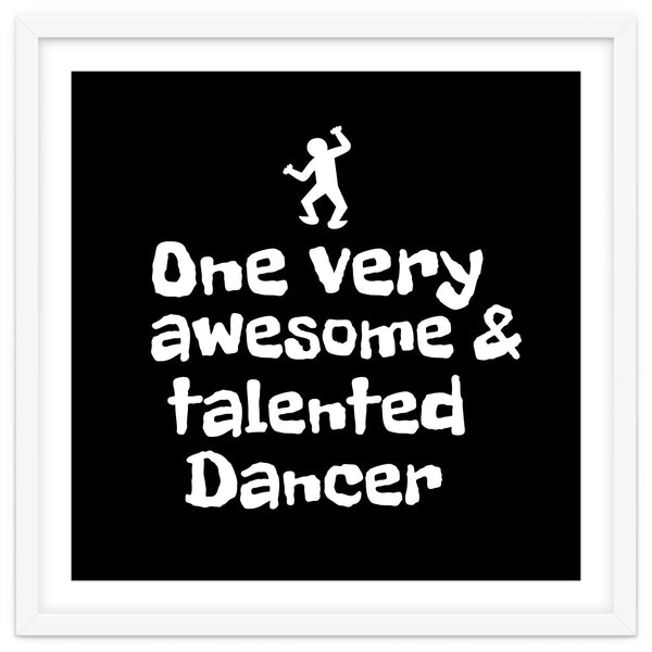 One very awesome and talented dancer