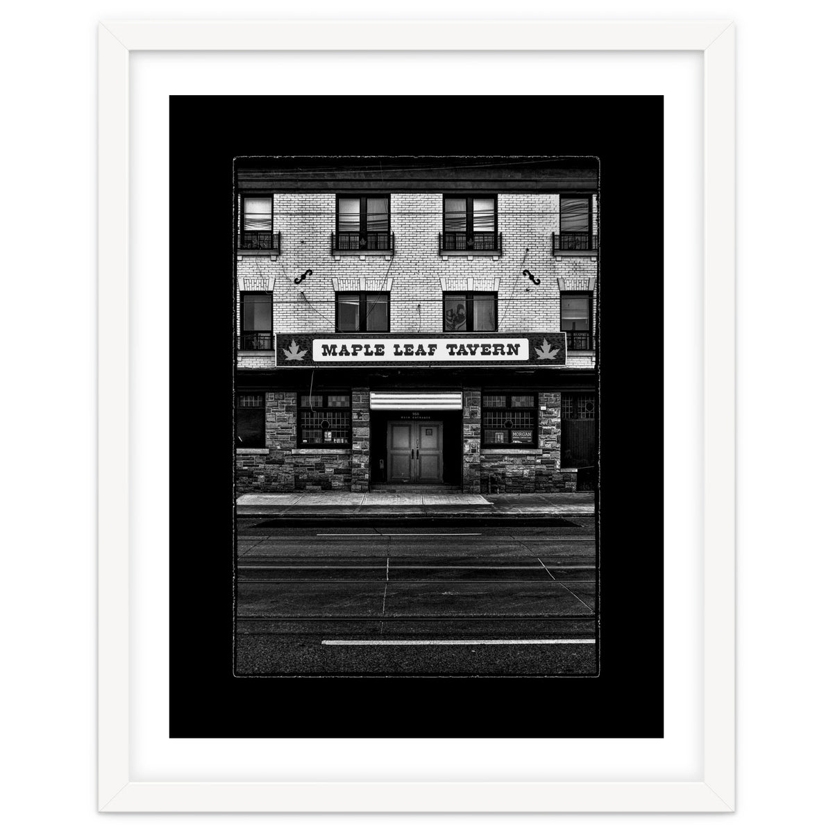 Maple Leaf Tavern No 1 with Border
