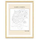 Sunflowers – Vincent van Gogh (1888) (ascii art) thumbnail