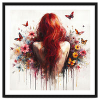 Crimson Butterfly Back Bloom