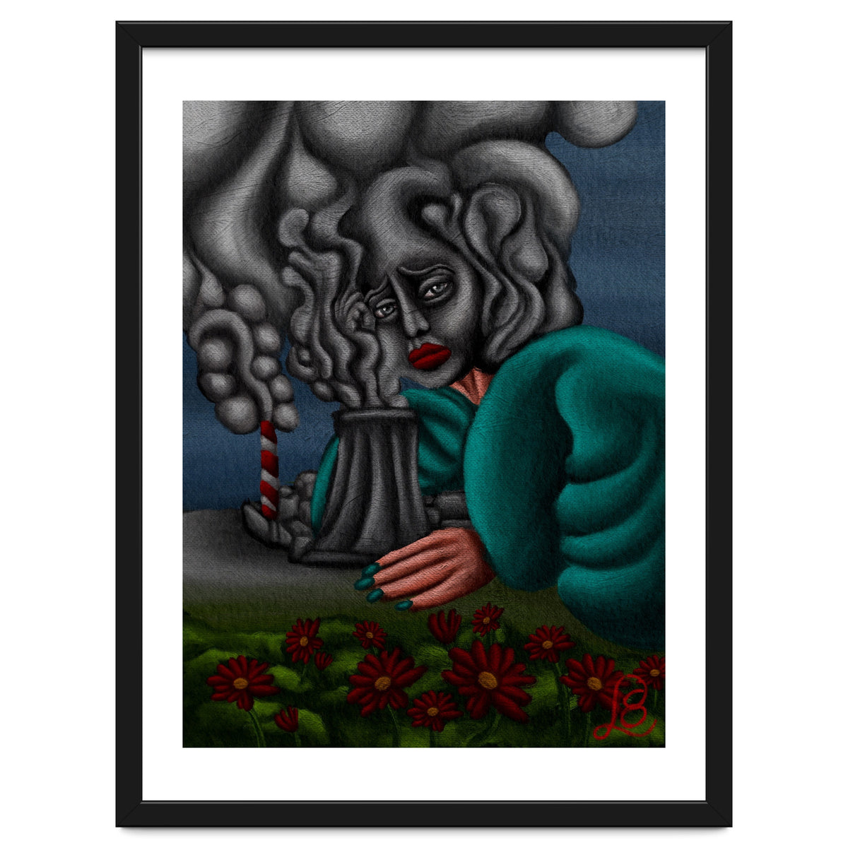 " It starts by the mind, then it takes the rest"