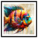 Colorful Tropical Fish Portrait thumbnail