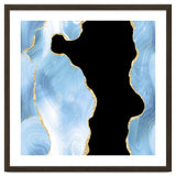 Blue & Gold Glitter Agate Texture 01 thumbnail