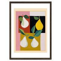 Modern Pears Still Life II