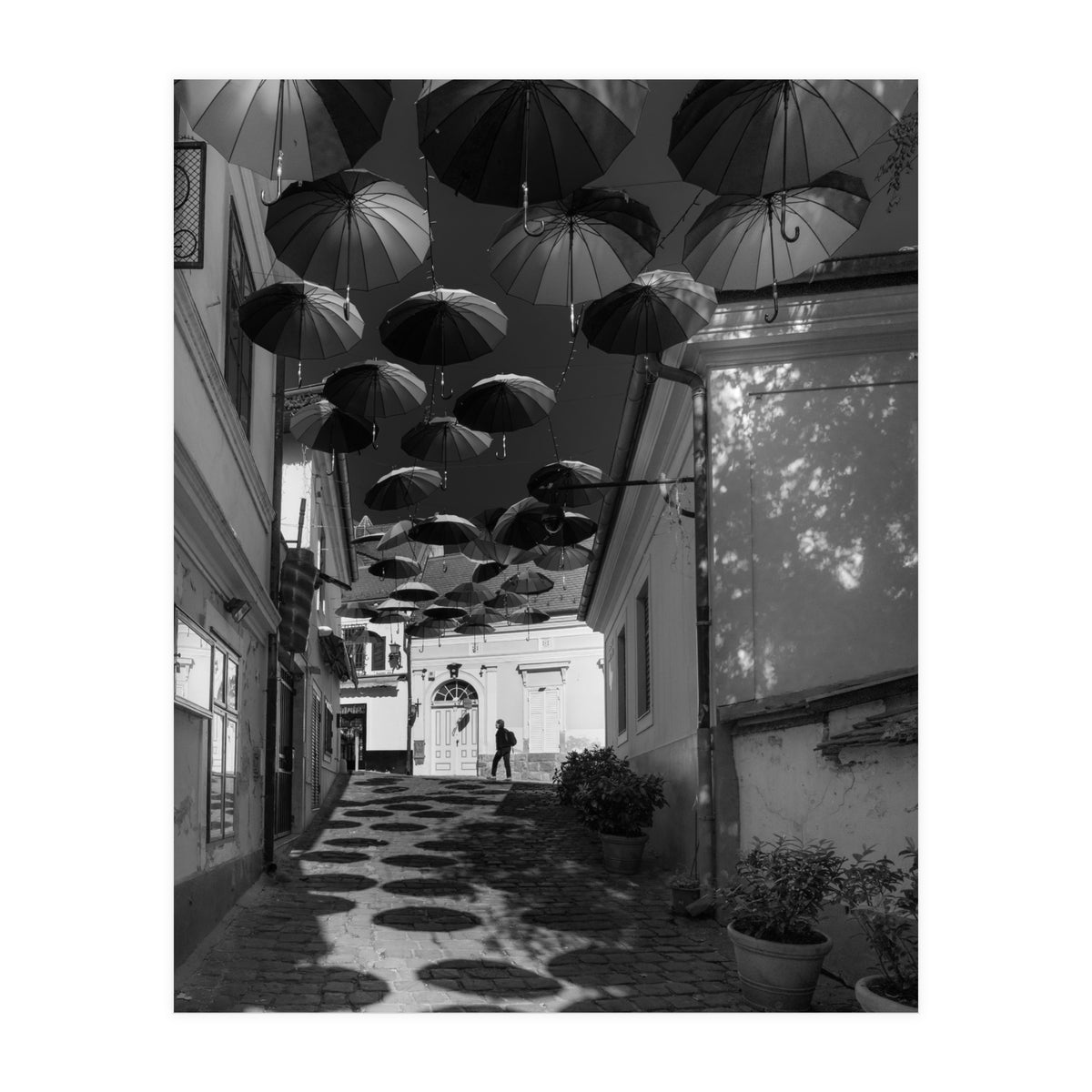 Under umbrellas (Print Only)