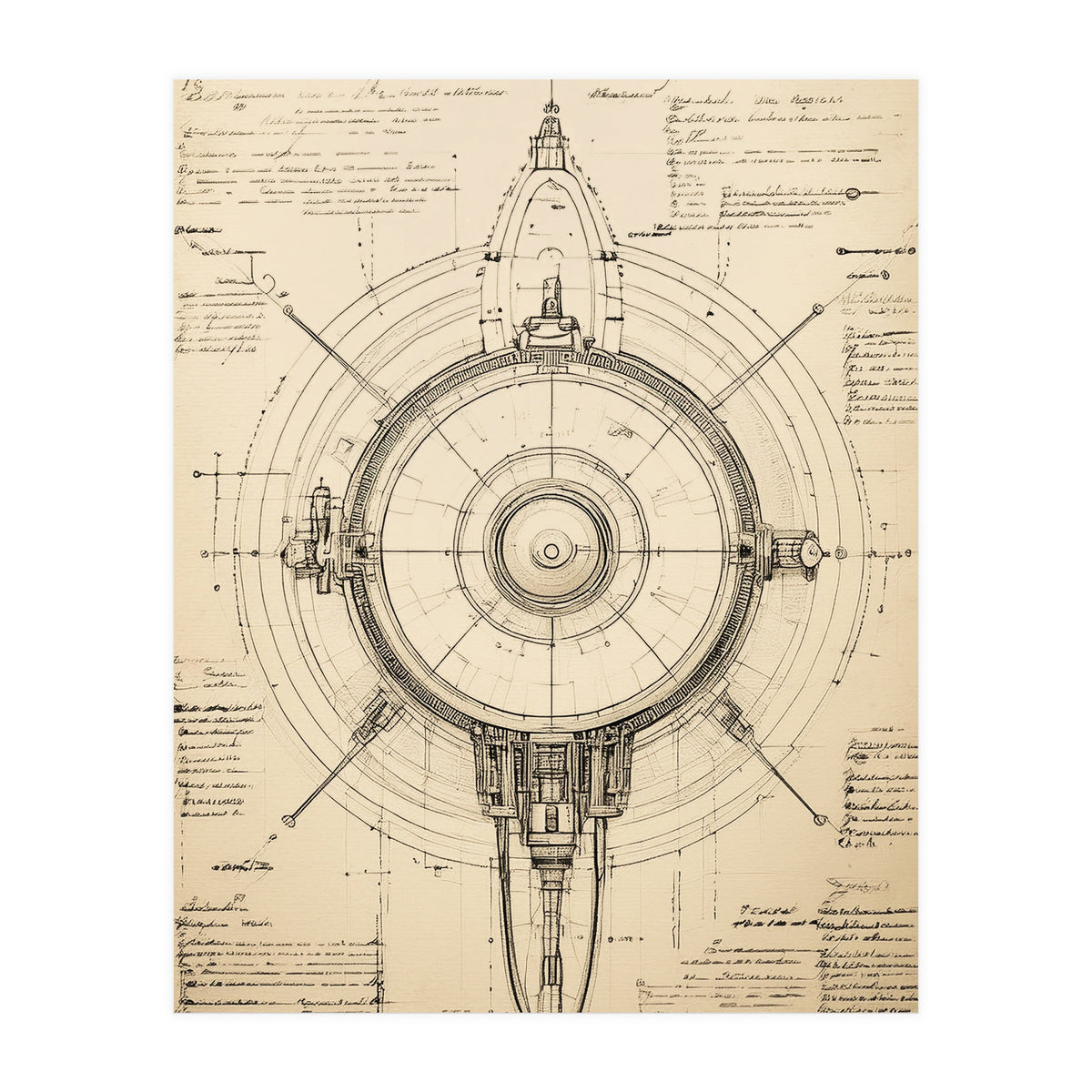 Back To The Moon 017 (Print Only)