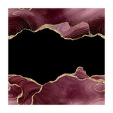 Burgundy & Gold Glitter Agate Texture 04 (Print Only) thumbnail