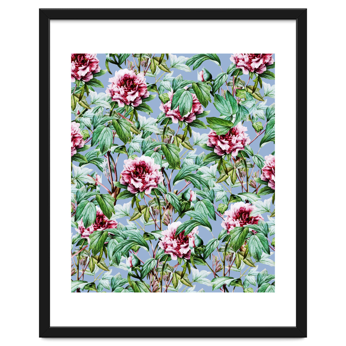 Frosty Florals #society6 #decor #buyart