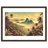 Vintage Brazil, Rio De Janeiro Tropics Poster thumbnail