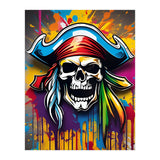 Pirate Logo, Graffiti (Print Only) thumbnail