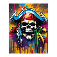 Pirate Logo, Graffiti (Print Only)