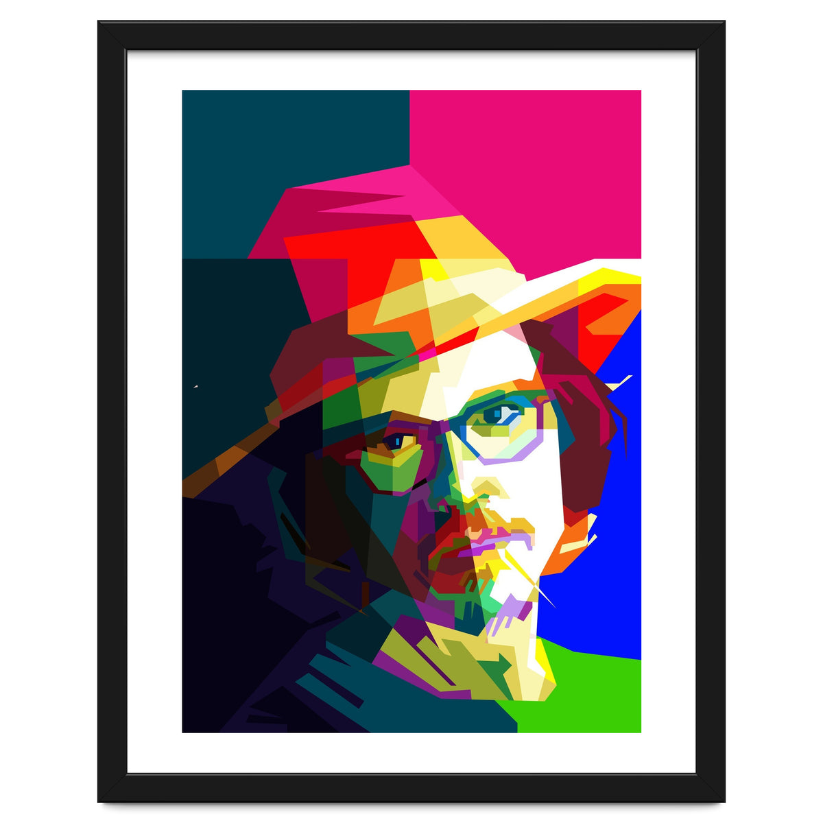 Johny Depp Hollywood Movies Pop Art WPAP