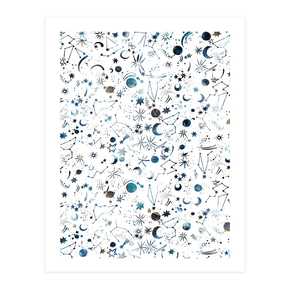 Astrology Space Planets Constellation (Print Only)