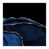 Navy & Rose Gold Agate Texture 05 (Print Only) thumbnail