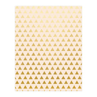 Blush + Gold Triangles #society6 #decor #buyart (Print Only)