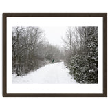 Walking through the snow park thumbnail