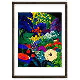 A Beautifully Dark Mind, Botanical Nature Jungle Garden, Eclectic Bohemian Vintage Plants Illustration thumbnail