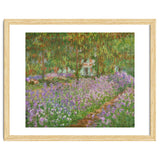 Le jardin a Giverny. Oil on canvas. thumbnail