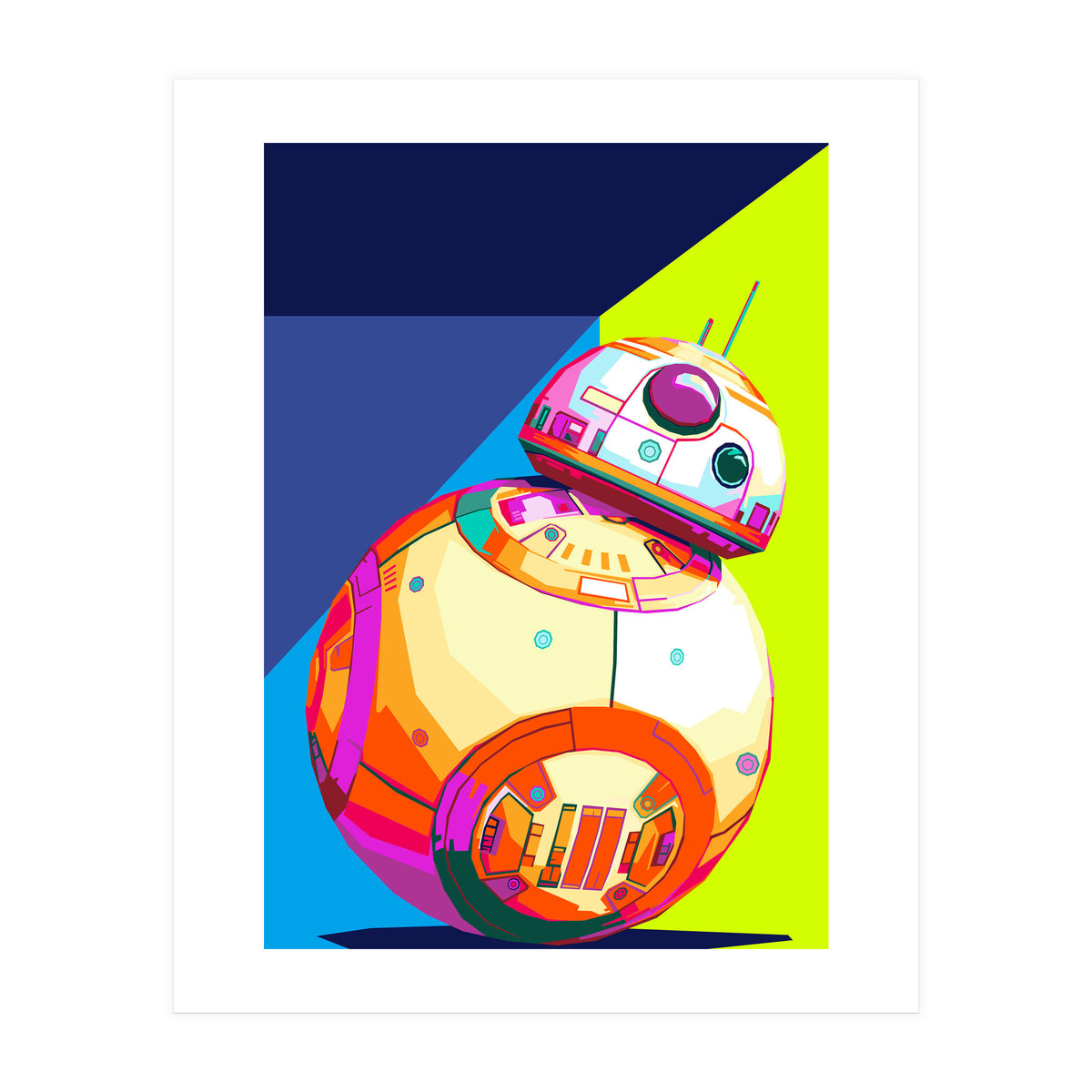 Star Wars Illustration Pop Art (Print Only)