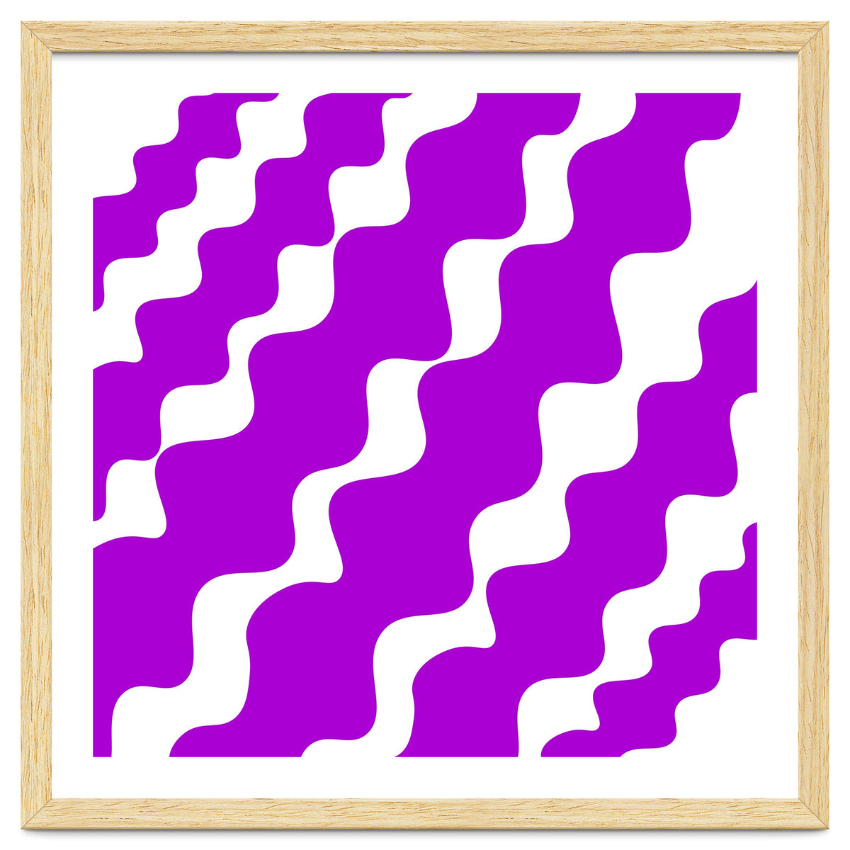 Purple Wavy Pattern