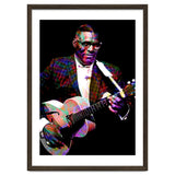 Howlin Wolf American Blues Guitarist Colorful thumbnail
