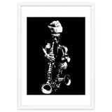 Rahsaan Roland Kirk Jazz Music Legend in Grayscale thumbnail