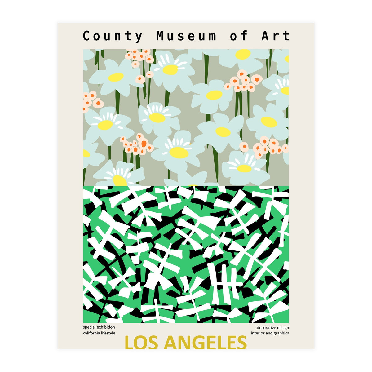 County Museum of Art Los Angeles (Print Only)