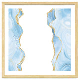 Blue & Gold Glitter Agate Texture 08 thumbnail