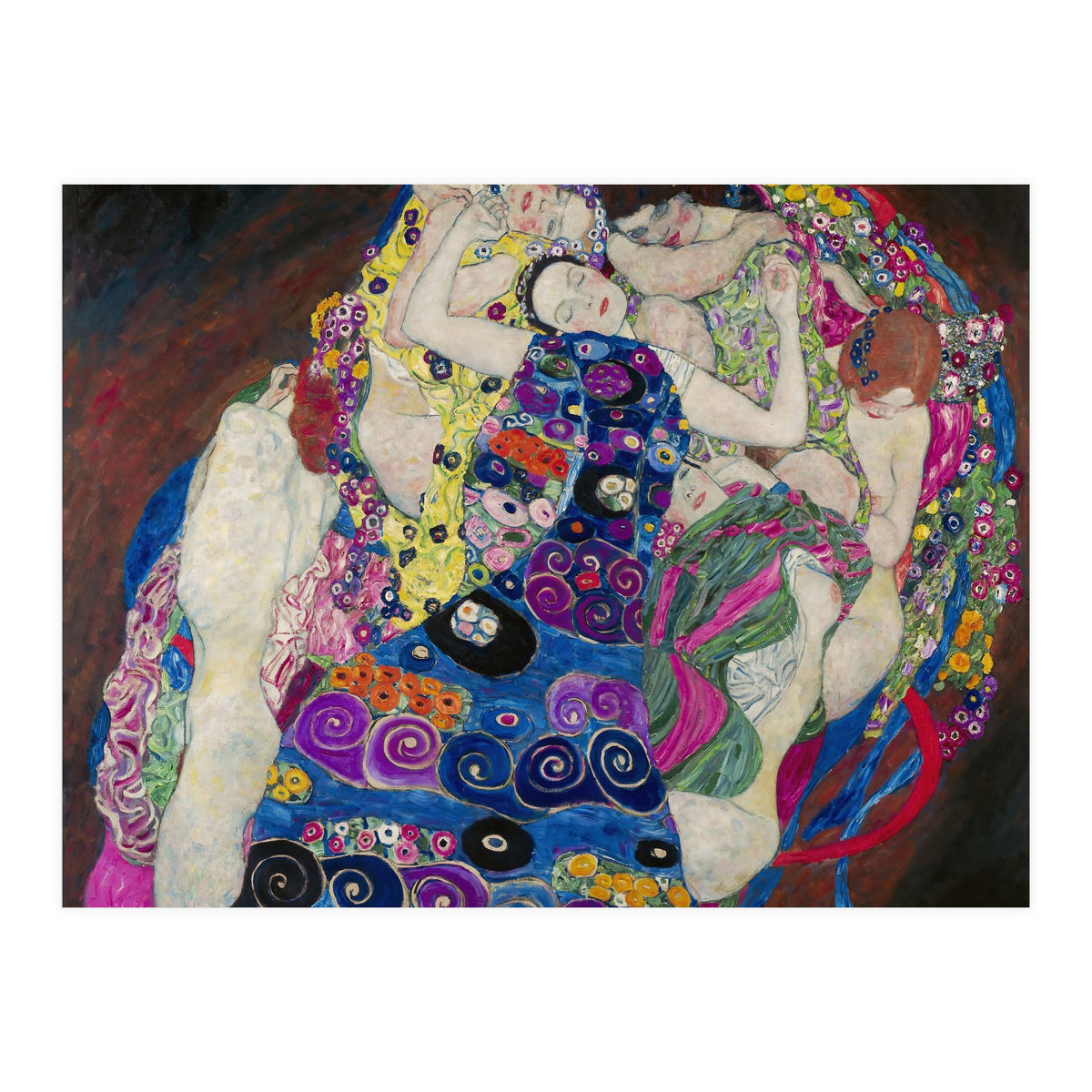 The Virgin - Die Jungfrau. Oil on canvas (1913) 190 x 200 cm. (Print Only)