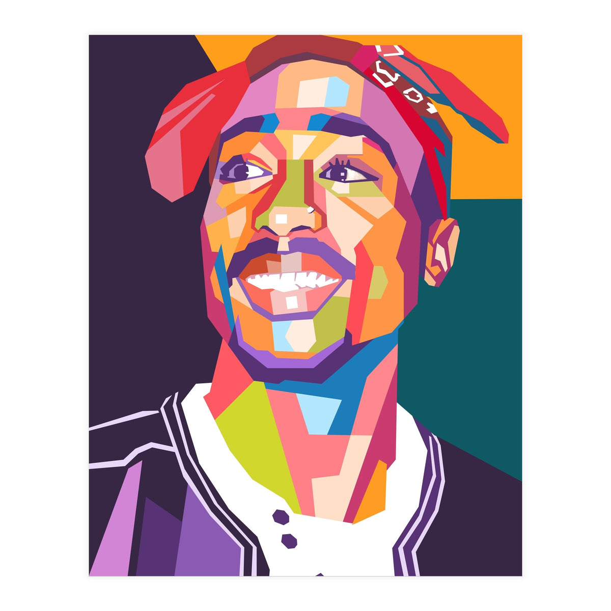 Tupac Shakur art (Print Only)