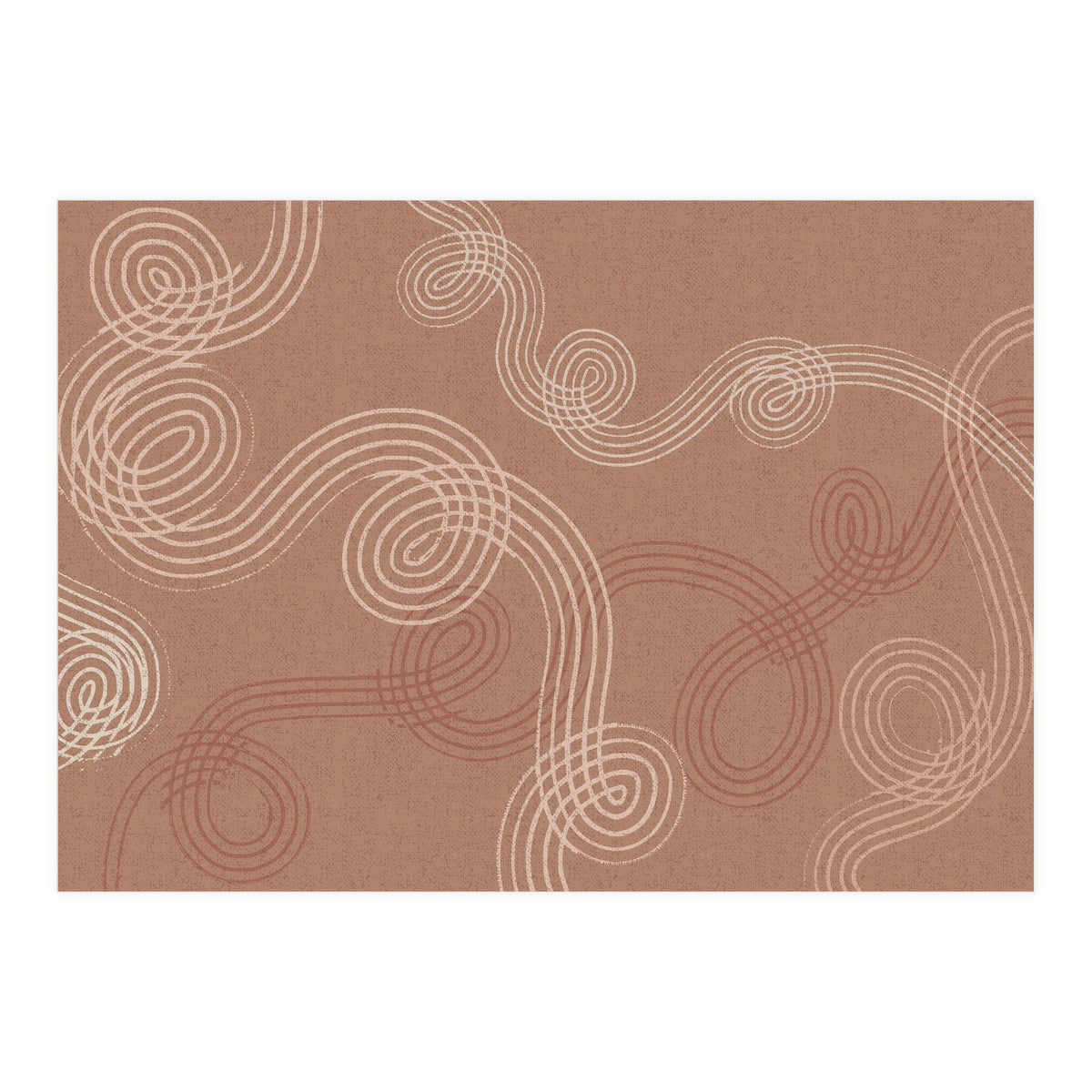 calming essentials loops mocha mousse (Print Only)