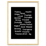 Positive affirmations thumbnail
