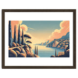 Vintage French Riviera Poster, France thumbnail