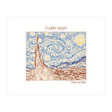 Starry Night – Vincent Van Gogh (Print Only) thumbnail