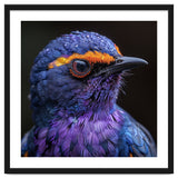 Close Up Portrait Of A Vibrant Exotic Bird thumbnail