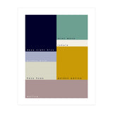 expectant iteration colored emotions (Print Only) thumbnail