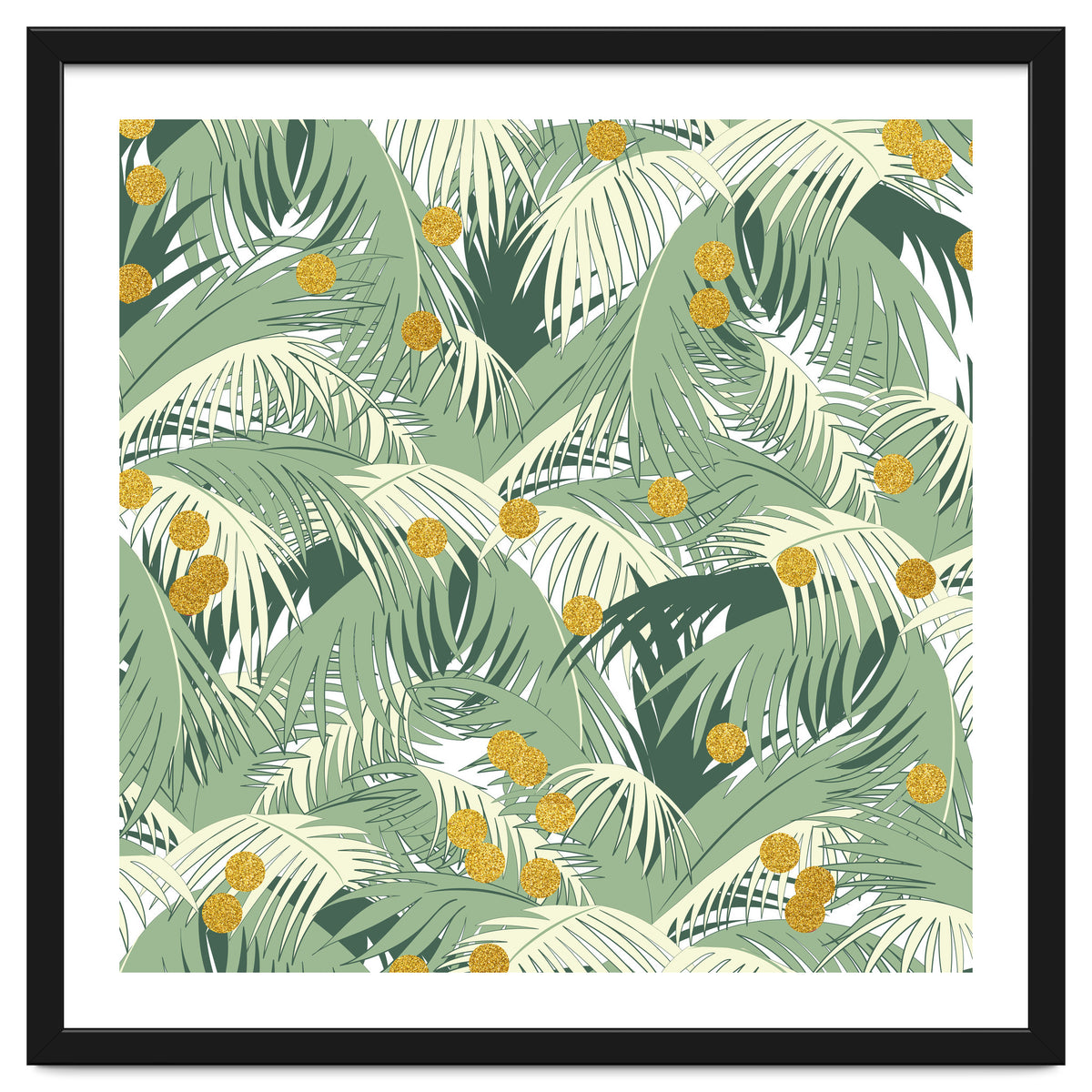 Palm + Gold #society6 #decor #buyart
