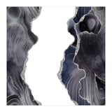 Black & Silver Glitter Agate Texture 05 (Print Only) thumbnail