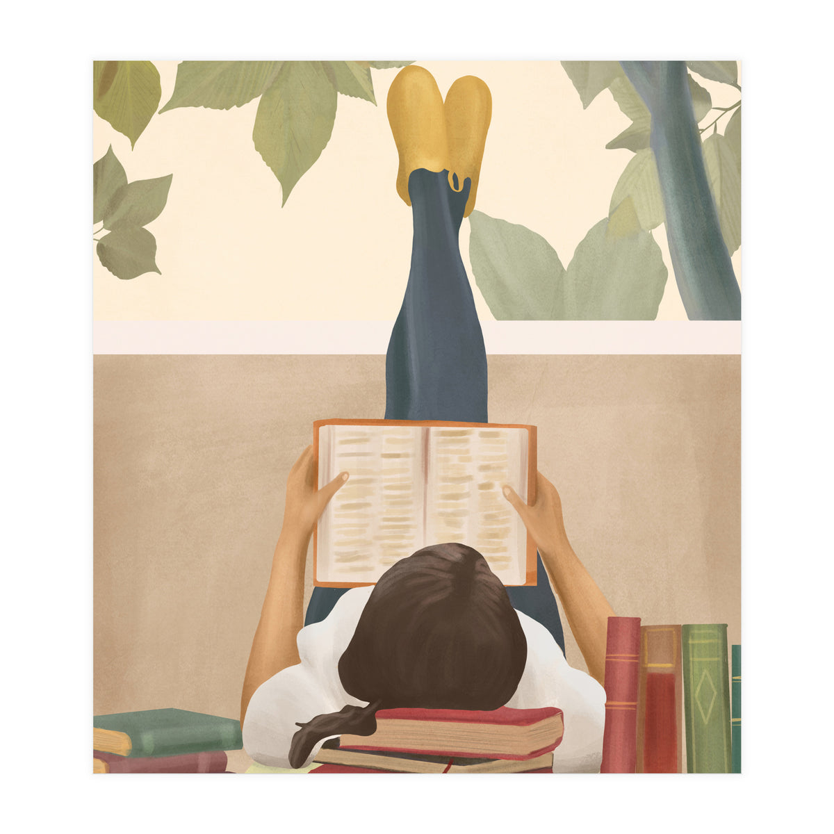 Bookworm (Print Only)