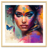 Butterfly Aura Hindu Portrait thumbnail