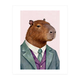 Capybara Fashion Portrait (Print Only) thumbnail