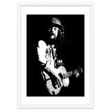 Ian Anderson Rock Music Legend in Grayscale thumbnail