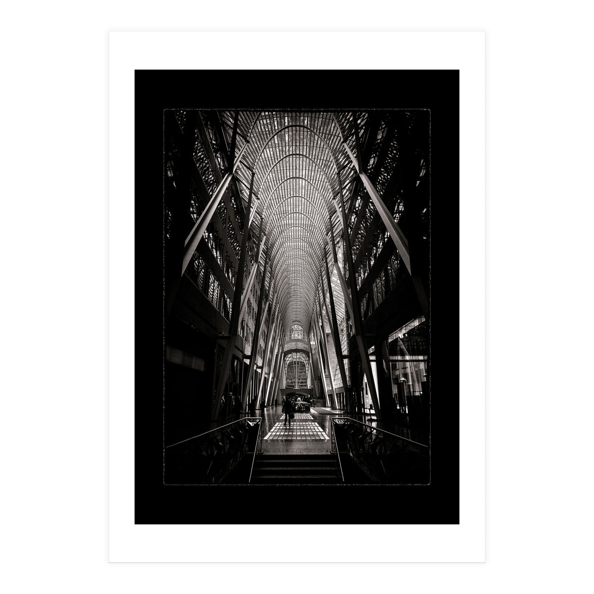 Allen Lambert Galleria No 3 with Border (Print Only)