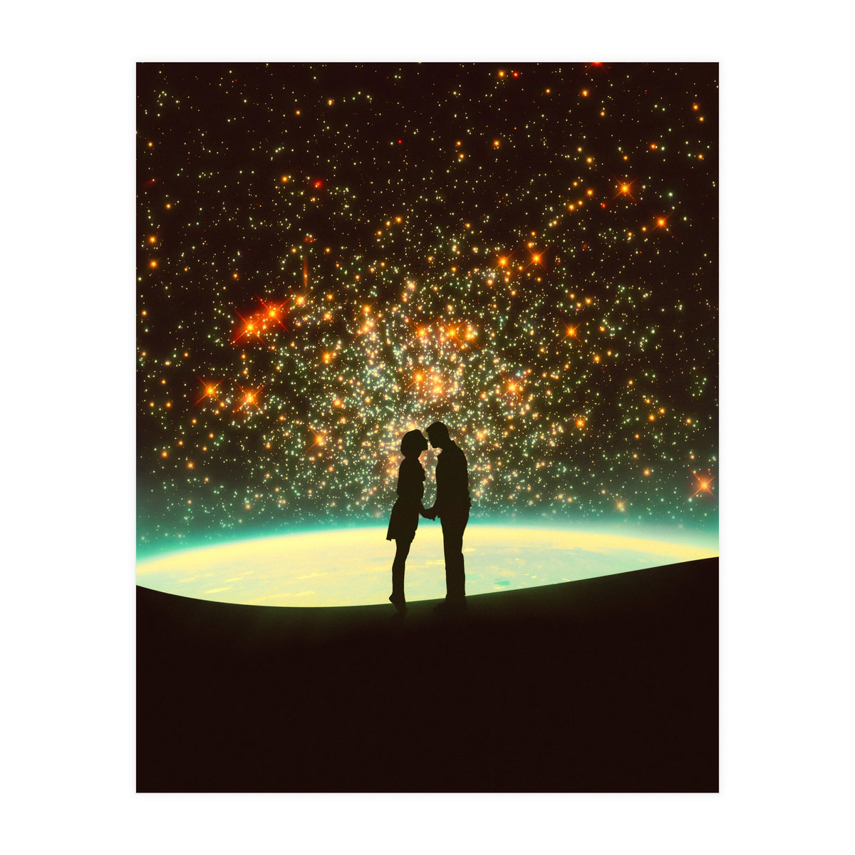 A Cosmic Kiss (Print Only)