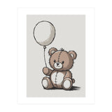 Cute Teddy Bear (Print Only) thumbnail
