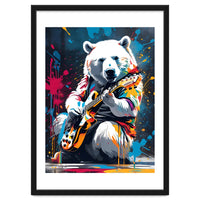 Polar Bear Playing Guitar, Graffiti