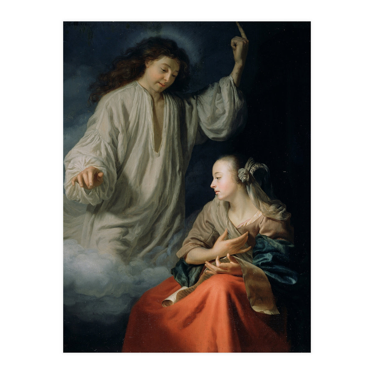 Godfried Schalcken – The Annunciation (Print Only)