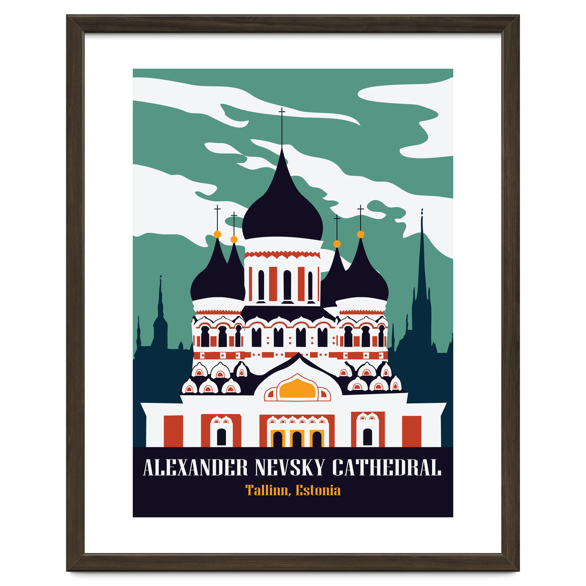 Alexander Nevsky Cathedral, Talinn, Estonia