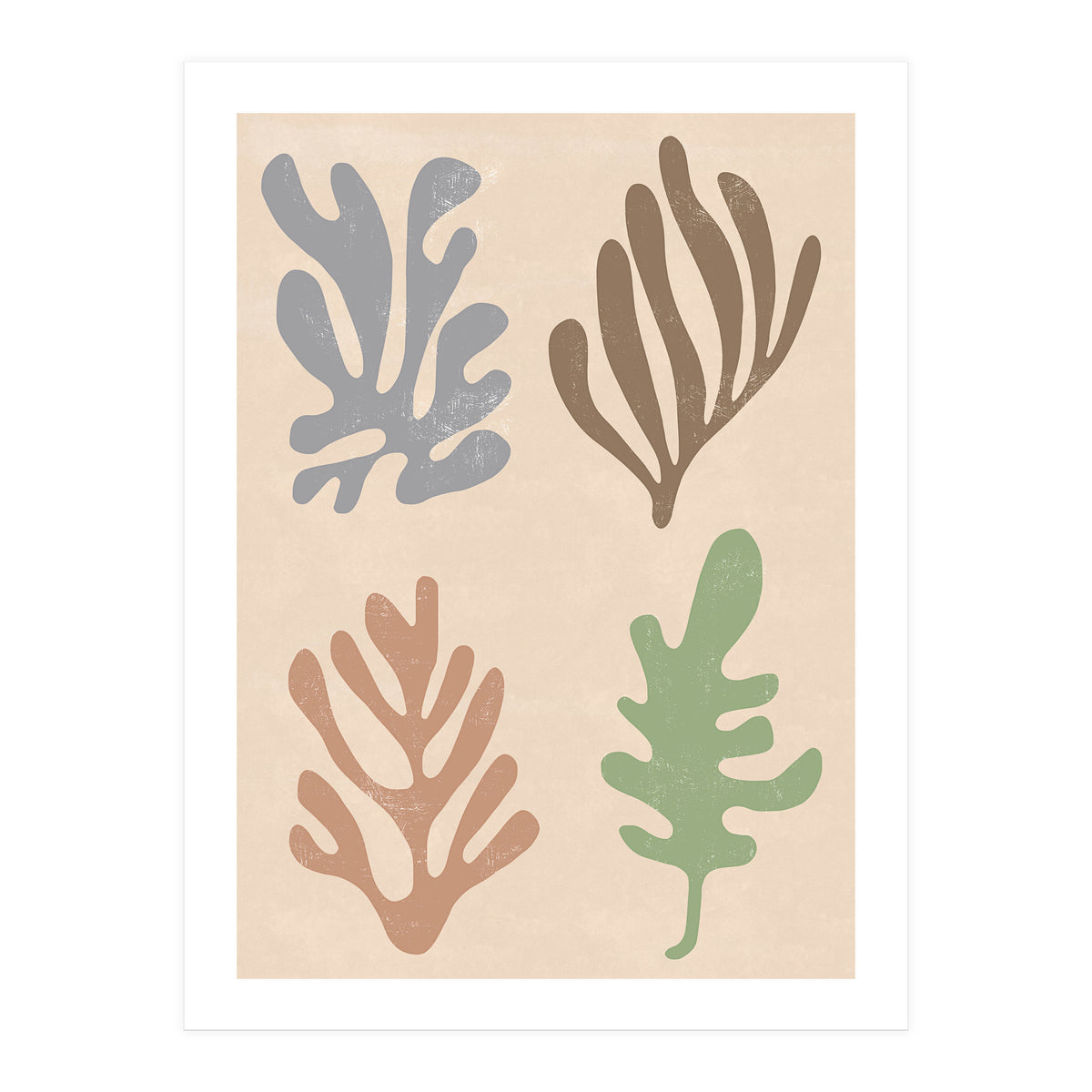 Matisse Leaves III (Print Only)